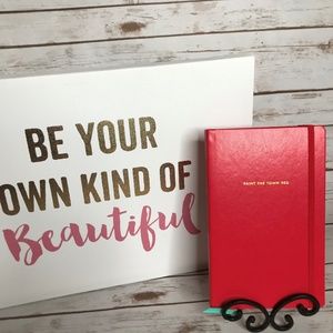 Kate Spade PAINT THE TOWN RED Journal
